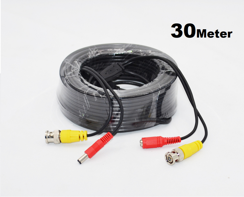 30m BNC Cable for Security Camera