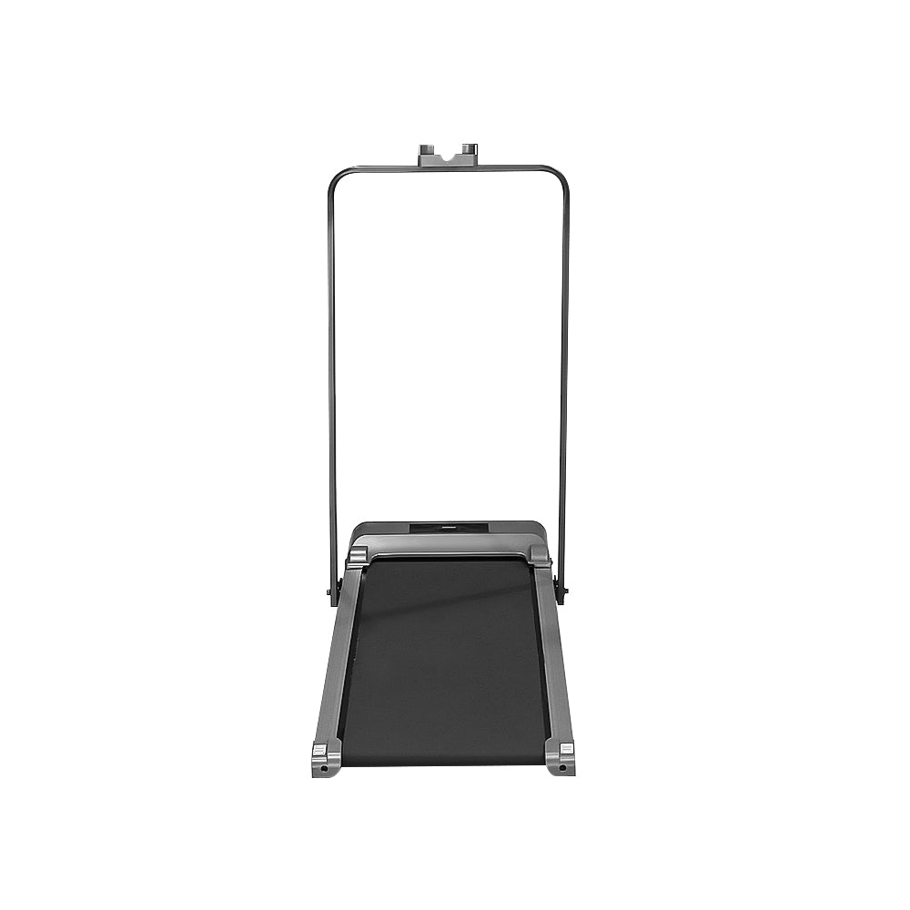 Foldable walking pad treadmill folded for slim storage