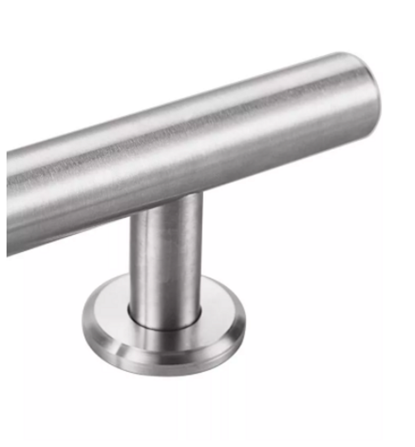 Barn door handle with included screws and wrench displayed