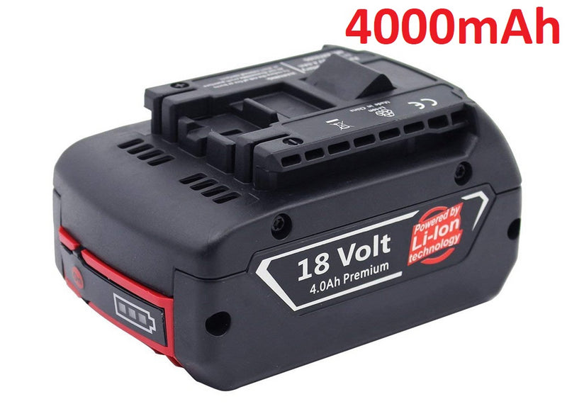 Aftermarket Bosch BAT609 18V 4000mAh Battery