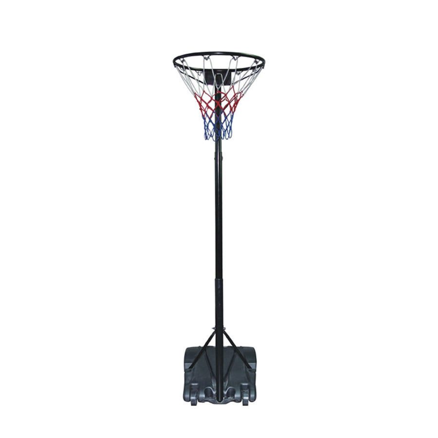 Netball hoop and stand set base filled with water for stability