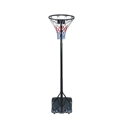 Netball hoop and stand set base filled with water for stability