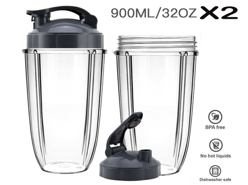 NutriBullet Cups 900W/600W Series 32oz Cups Replacement parts