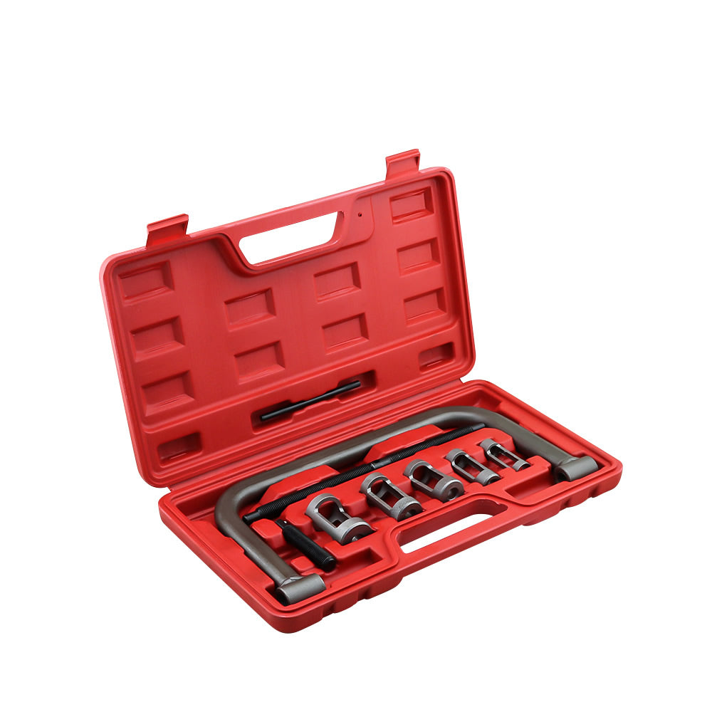 Valve spring compressor tool kit heavy duty steel construction