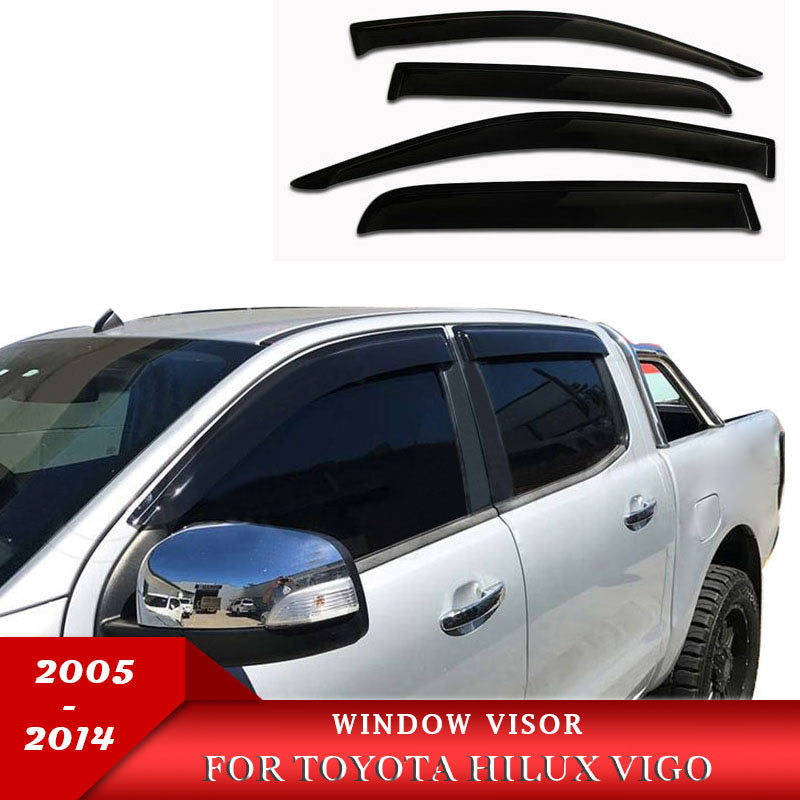 Suitable For Use With Toyota Hilux Window Visors / Weather Shield