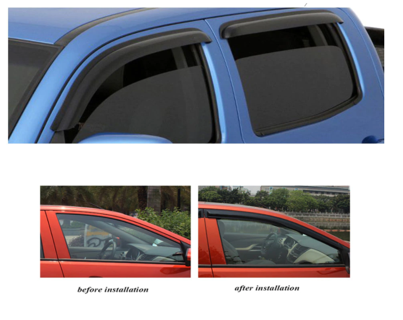 For Ford Ranger Window Visors