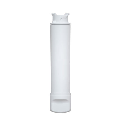 Top angle showing filter connection points for fridge water filter