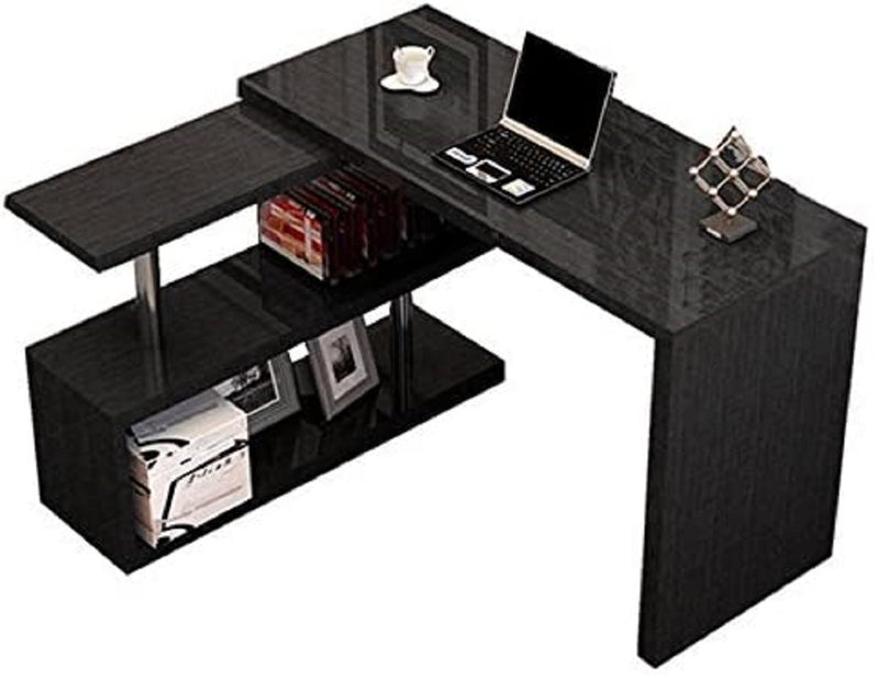 Computer Desk Table with bookshelf
