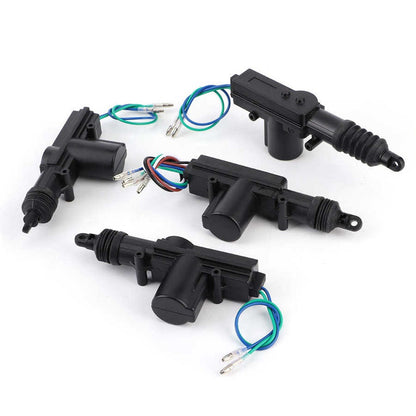 Remote keyless entry buttons on car central locking system kit
