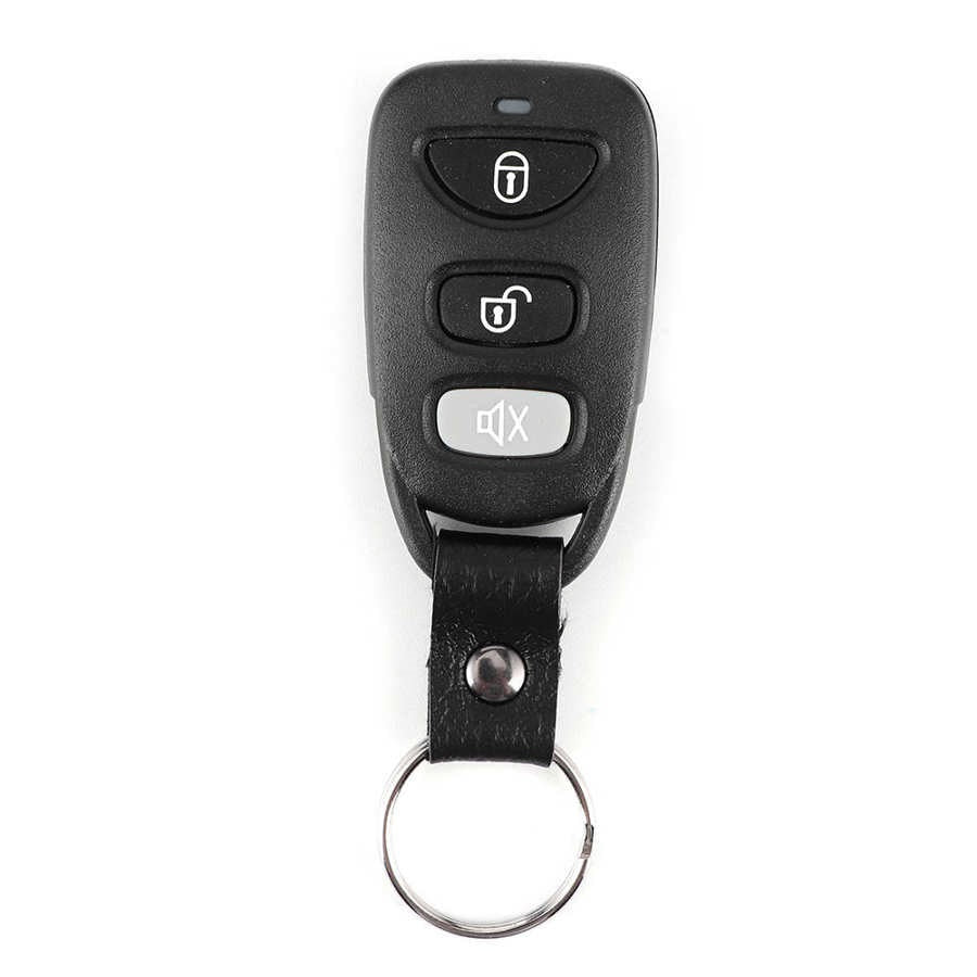 Car central locking system kit installed on vehicle door lock