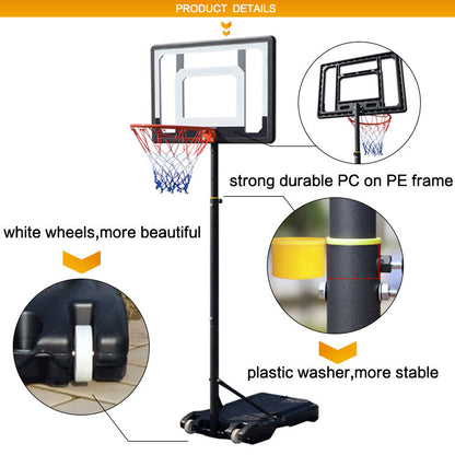 Adjustable Portable Basketball Stand Hoop