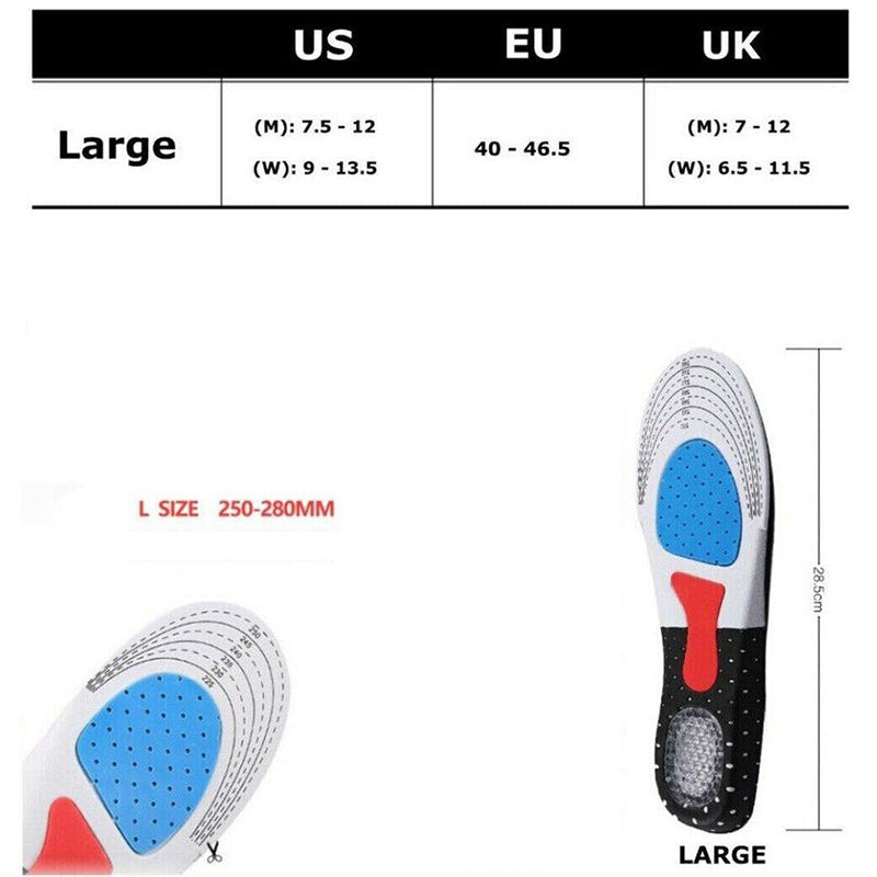 Shoe Insole Sport Shoe Insoles Gel Massaging Pad