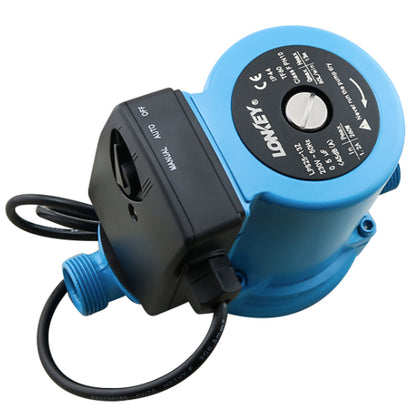 Hot water booster pump 260W installed in household heating system