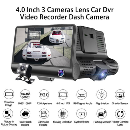 Close up of car dash camera video recorder G-sensor for collision detection