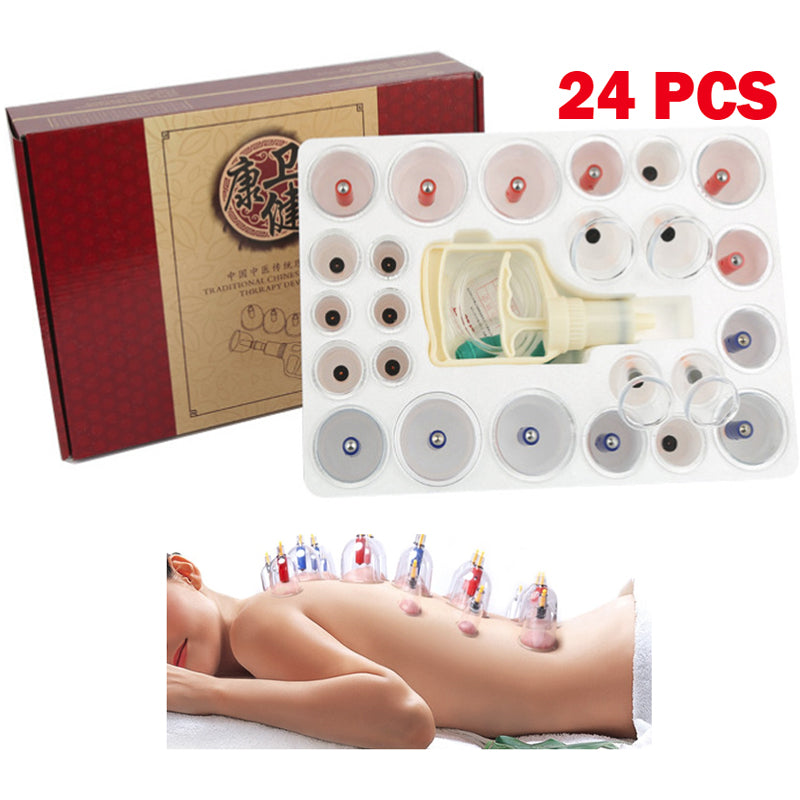 Massage Vacuum Cupping Set 24pcs