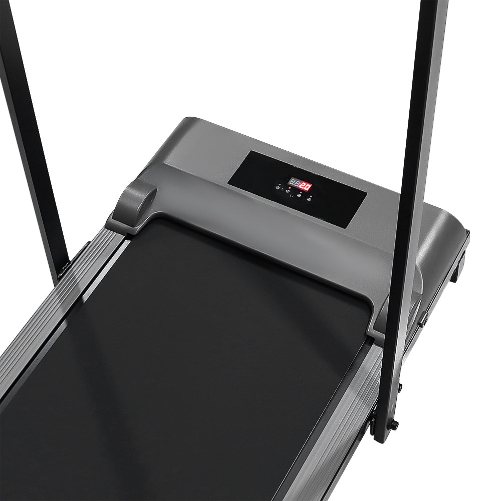 Foldable walking pad treadmill folded for slim storage
