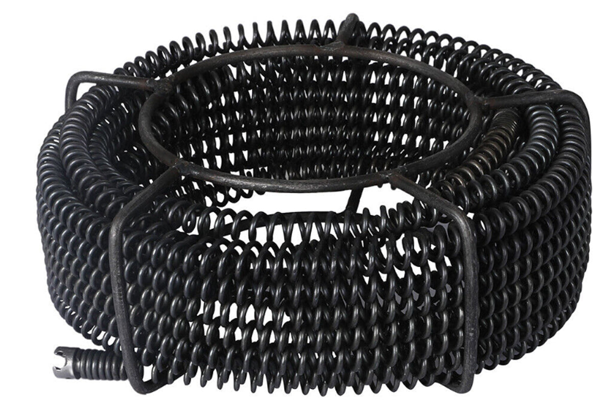 Drain snake pipe cleaner with joint breaker and drill shank