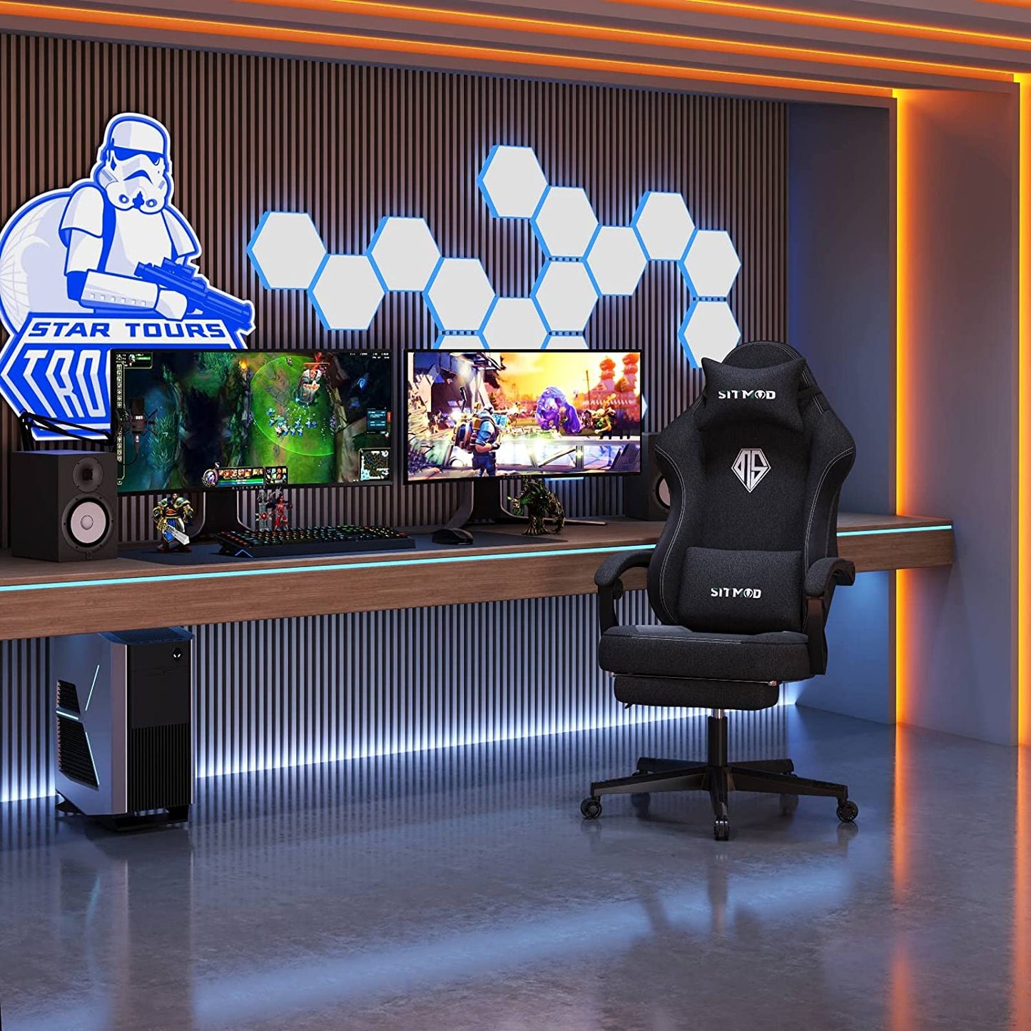 SITMOD Gaming Chair - Black