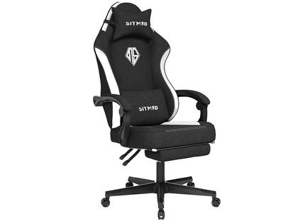 SITMOD Gaming Chair Office Chair Black White