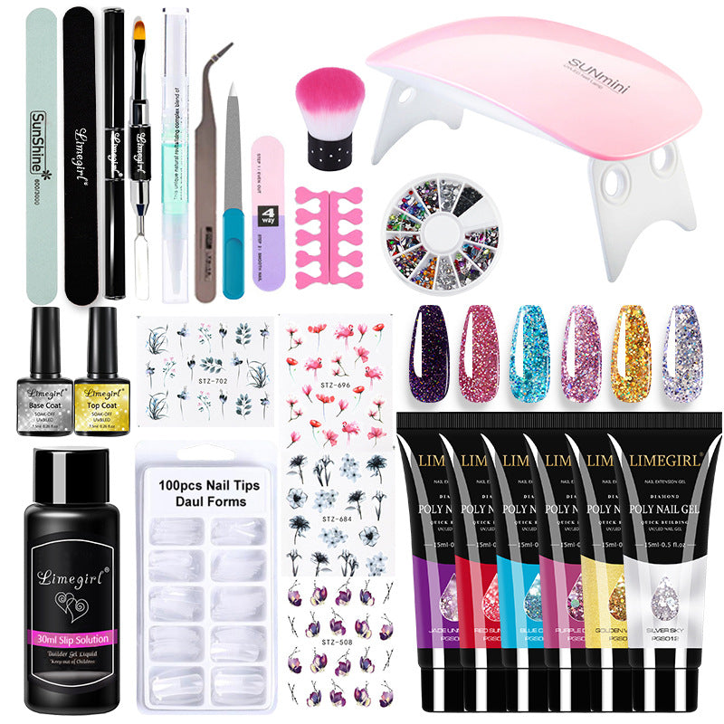 Nail Dryer Nail Gel Polish Set