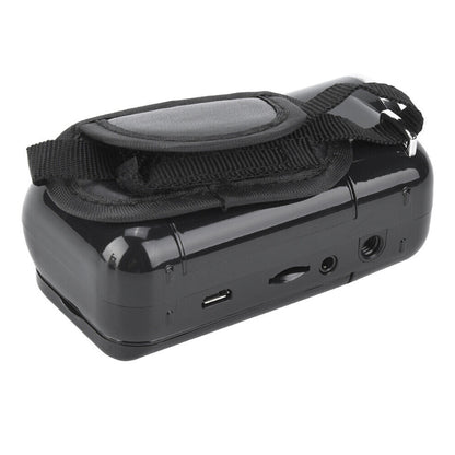 Digital camera 1080p with battery compartment open