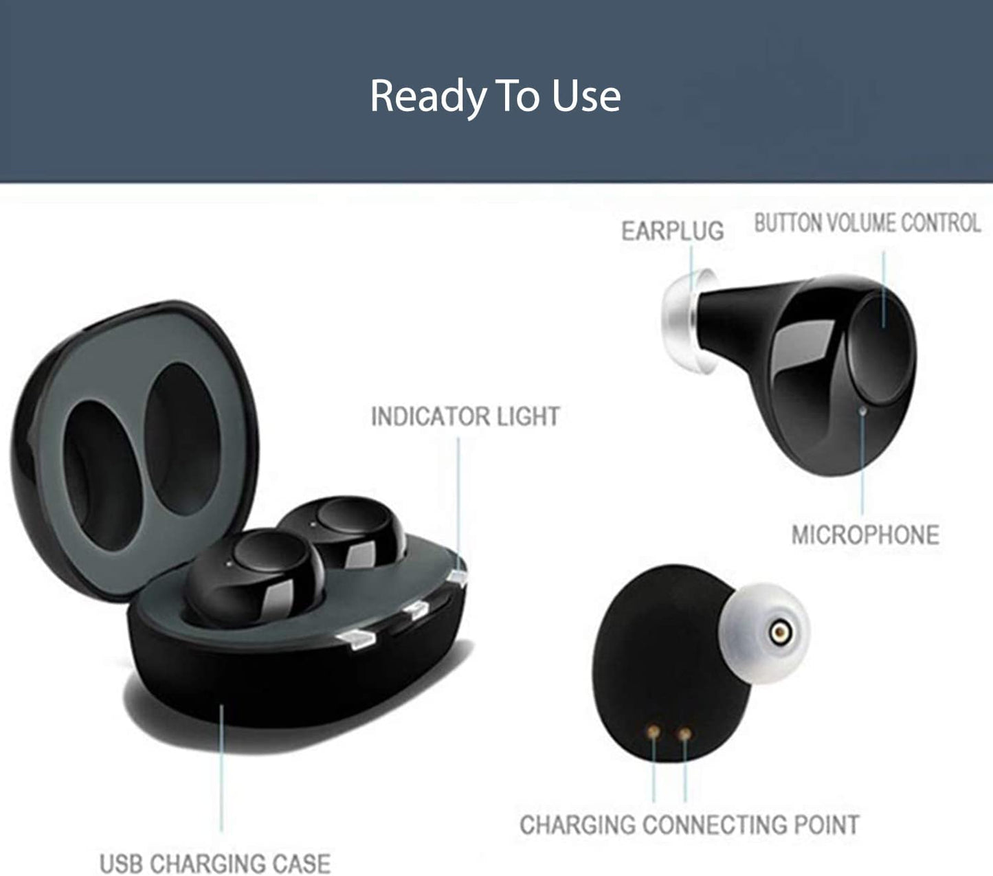 Hearing aids with sweat resistant feature for active use