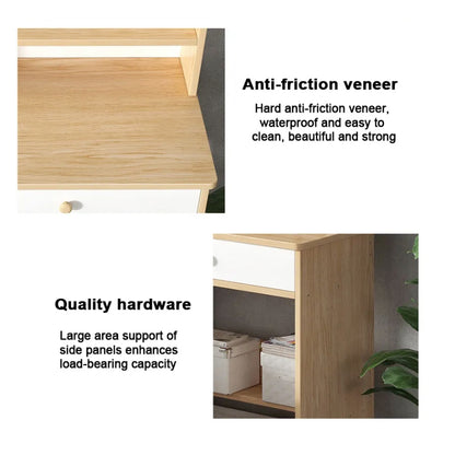 Dressing table LED mirror illuminated for makeup use