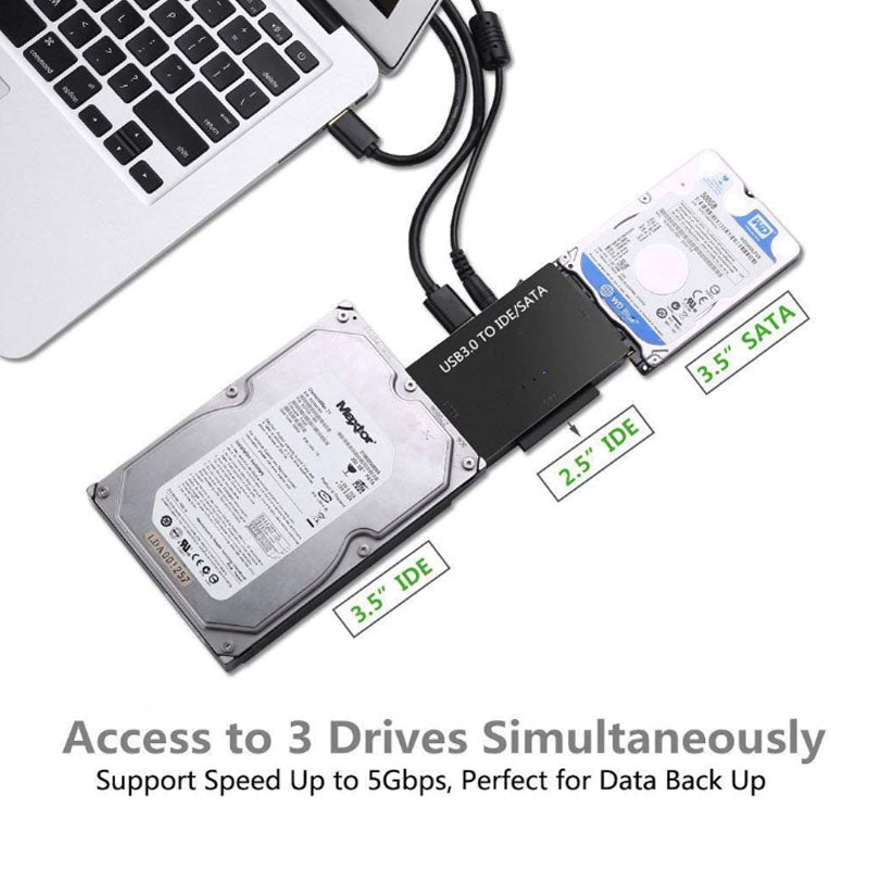 USB 3.0 to SATA IDE Hard Drive Converter