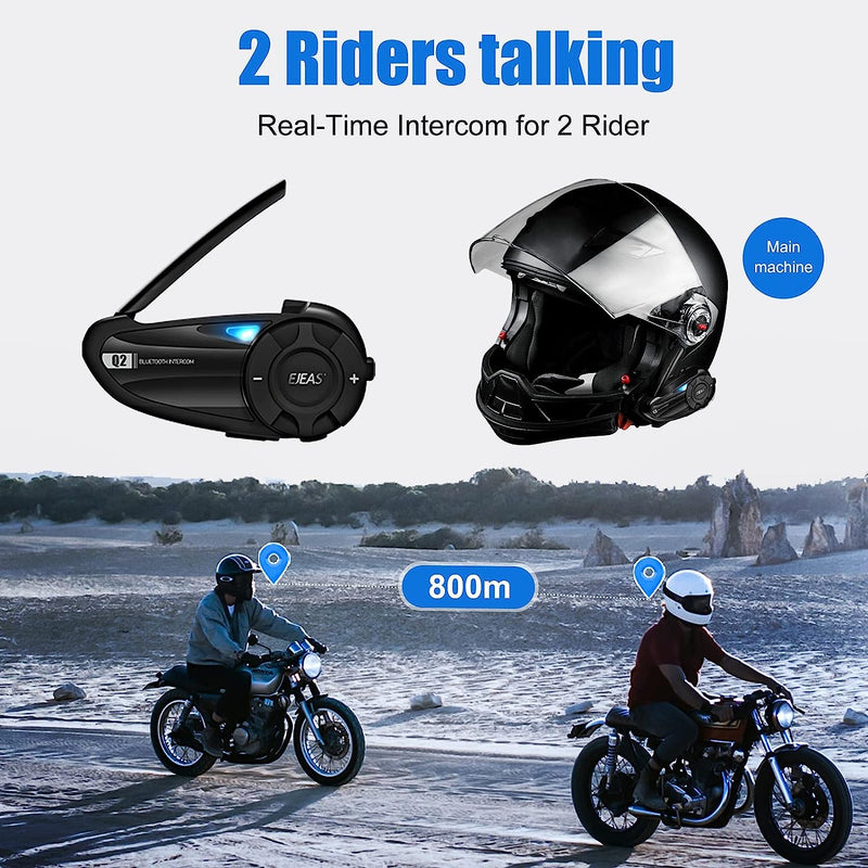 Motorcycle Helmet Intercom Headset