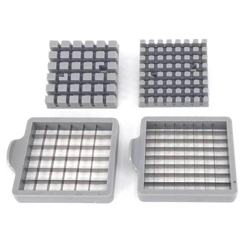 French fries cutter slicing carrots and cucumbers