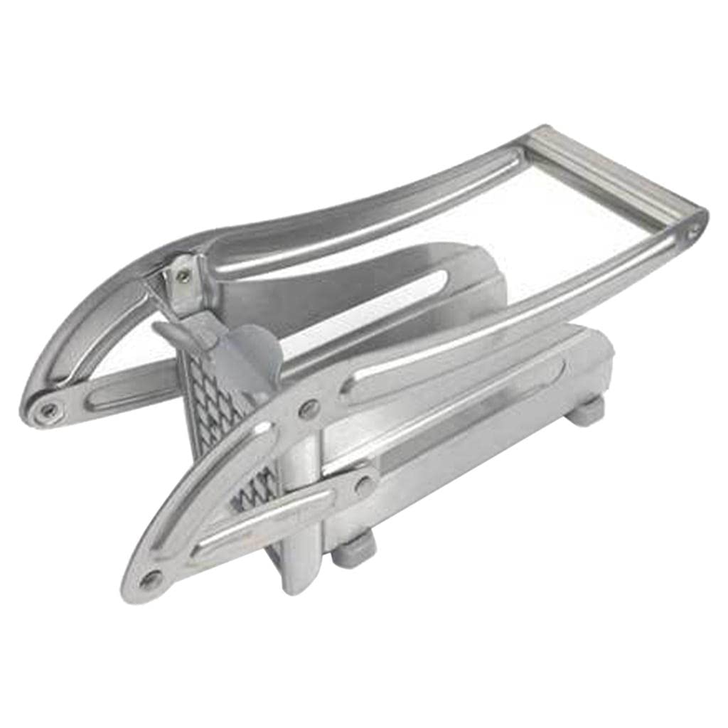 French fries cutter held comfortably with ergonomic grip