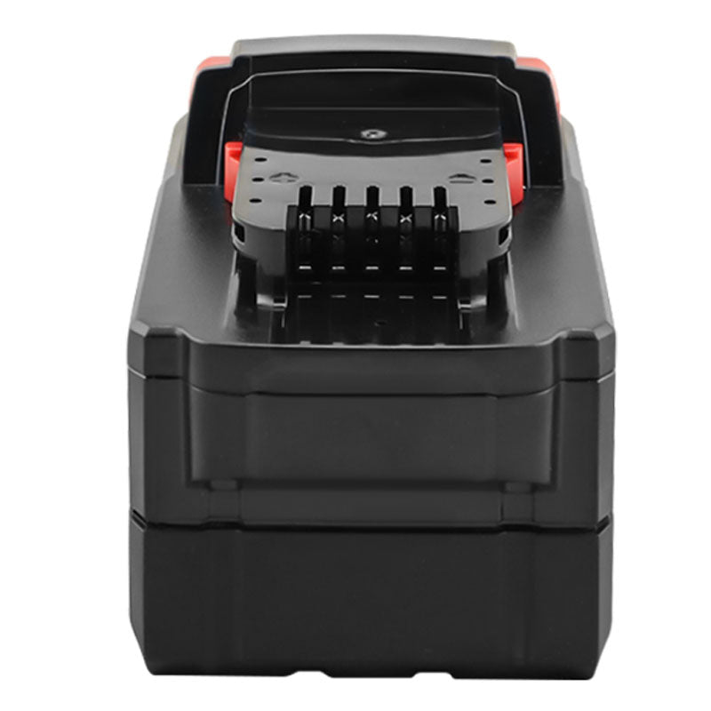 Milwaukee M18 12Ah battery showing compact portable design
