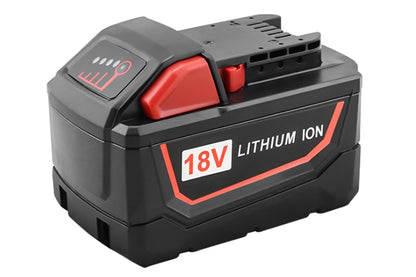 Top view of Milwaukee M18 12Ah replacement battery