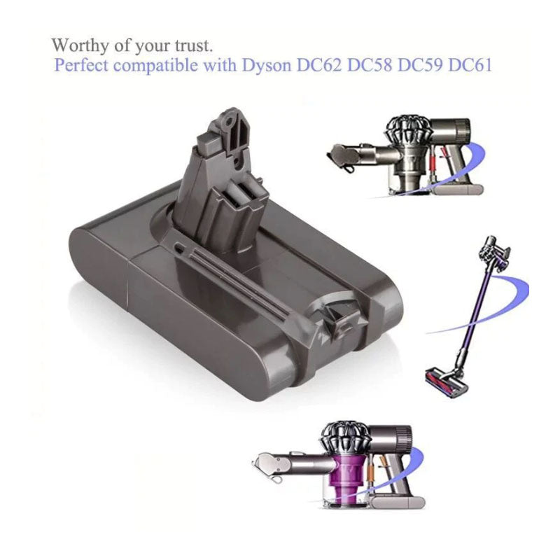 Dyson V6 Battery 2500mAh  Replacement