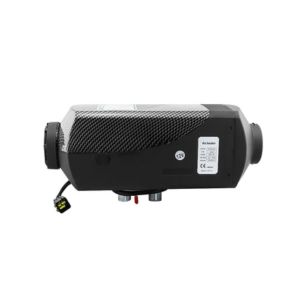 Diesel air heater installed in vehicle cab for heating