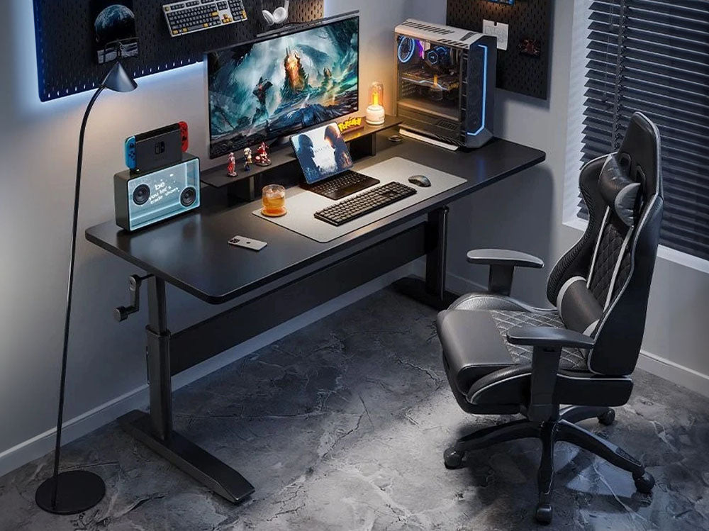 Height adjustable Desk Table