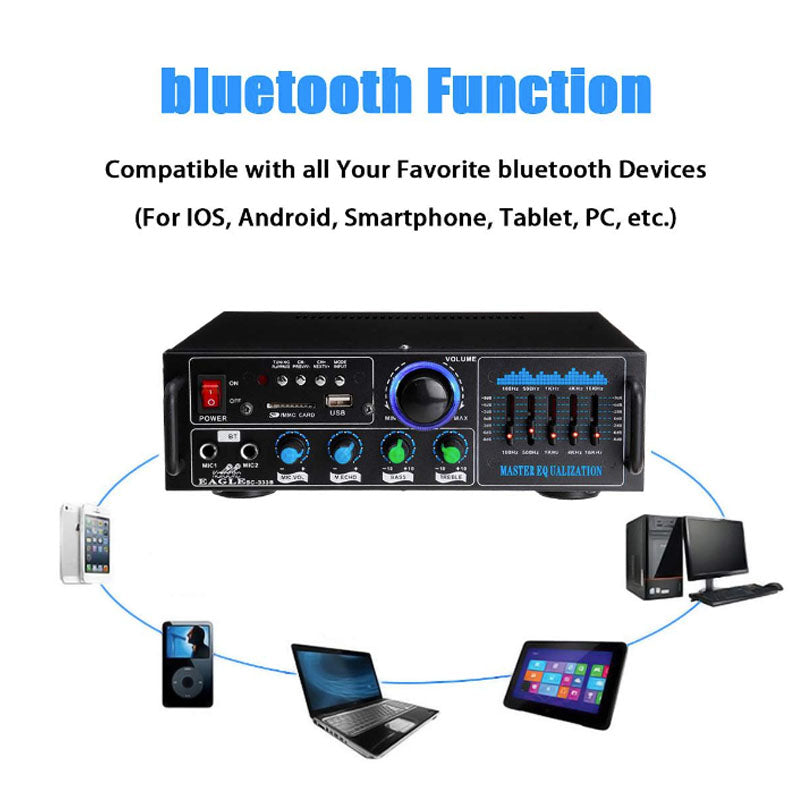 HiFi Stereo Amplifier Bluetooth