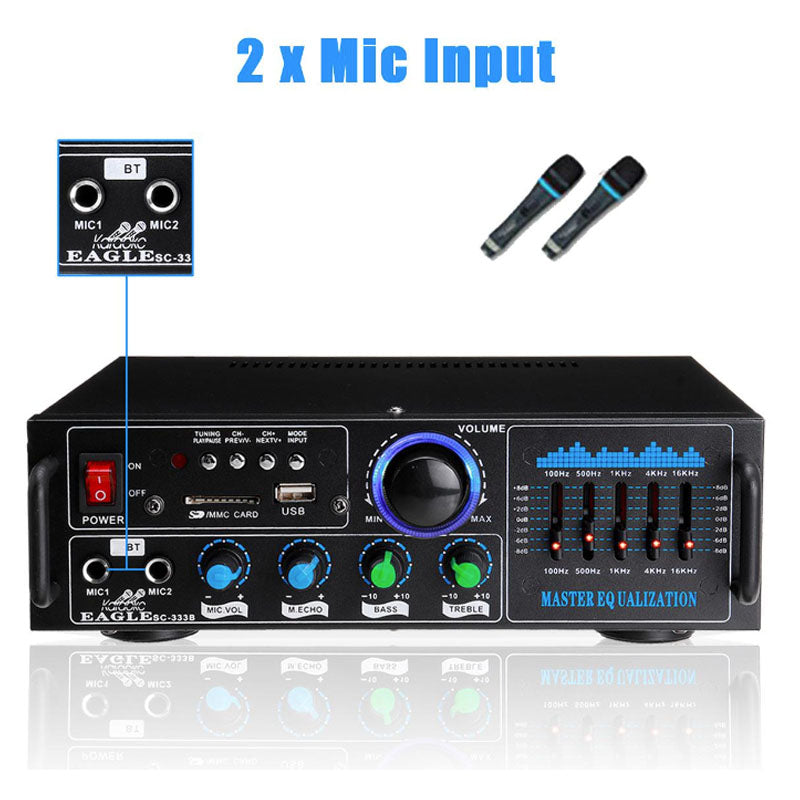 HiFi Stereo Amplifier Bluetooth