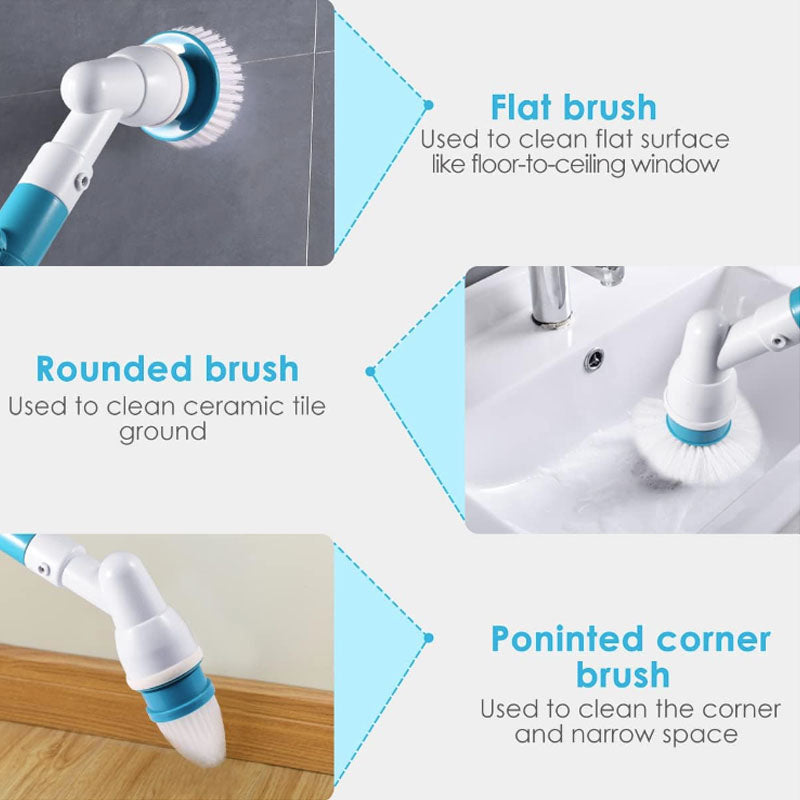 Cordless Scrubber Electric Cleaning Brush