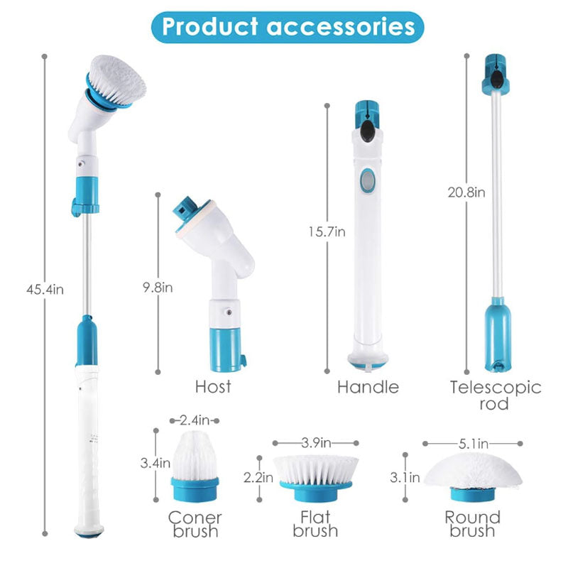 Cordless Scrubber Electric Cleaning Brush