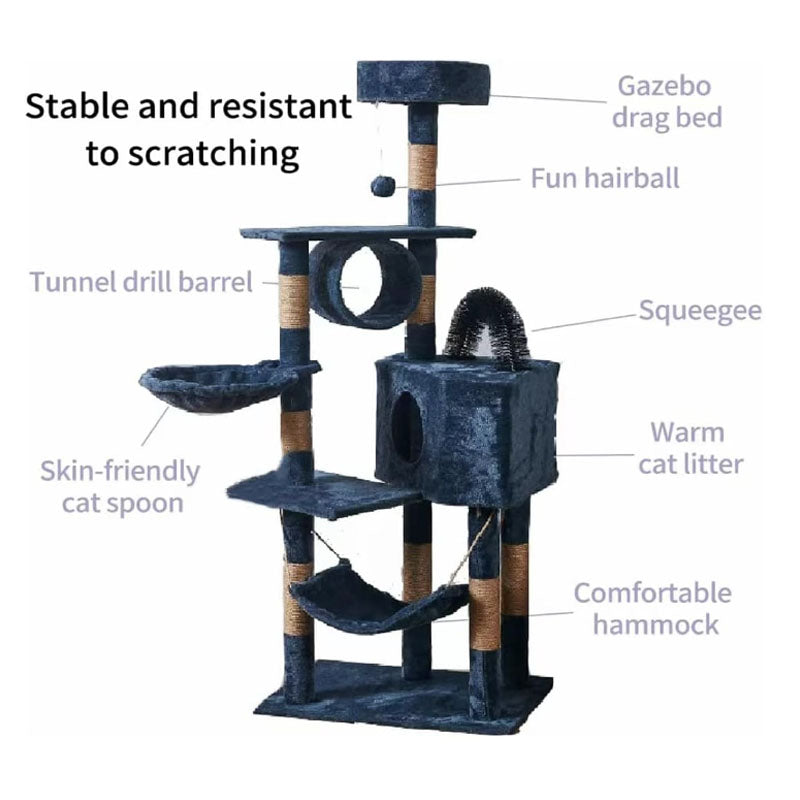 Cat Tree Scratching Post Scratcher Furniture Condo Tower Tree