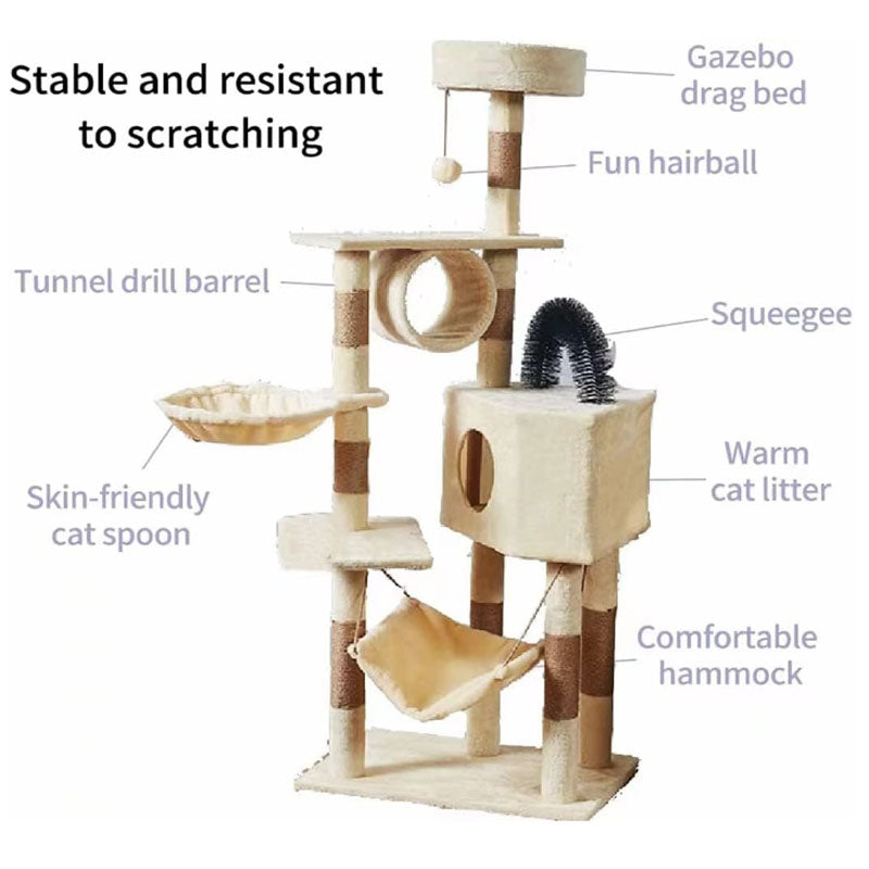 Cat Tree Scratching Post Scratcher Furniture Condo Tower Tree