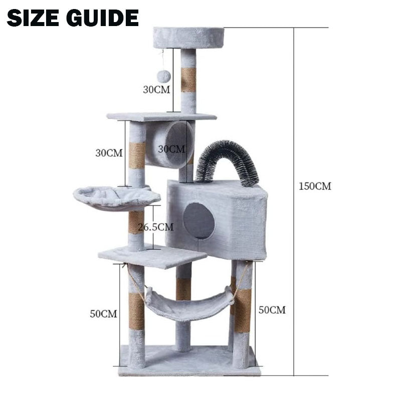 Cat Tree Scratching Post Scratcher Furniture Condo Tower Tree