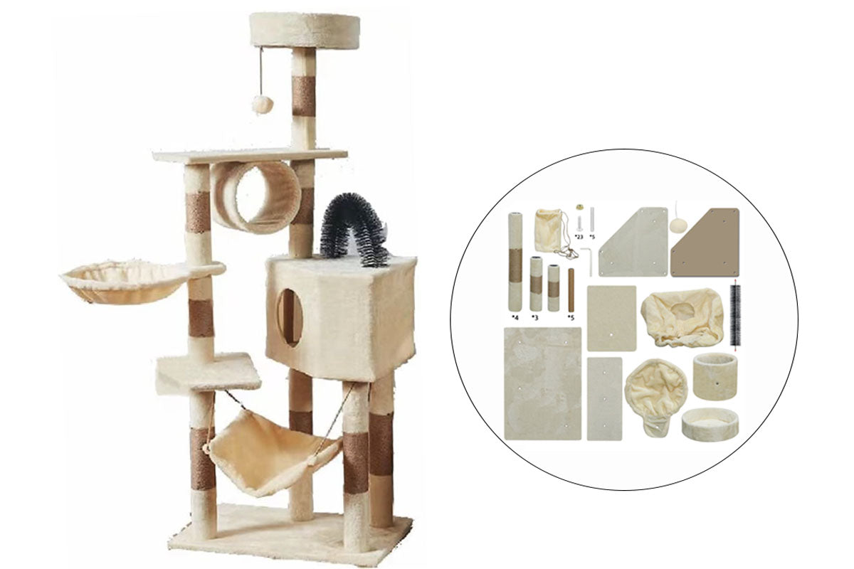 Cat Tree Scratching Post Scratcher Furniture Condo Tower Tree