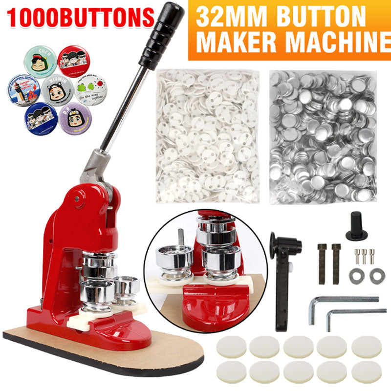 Button Maker Machine Badge Punch