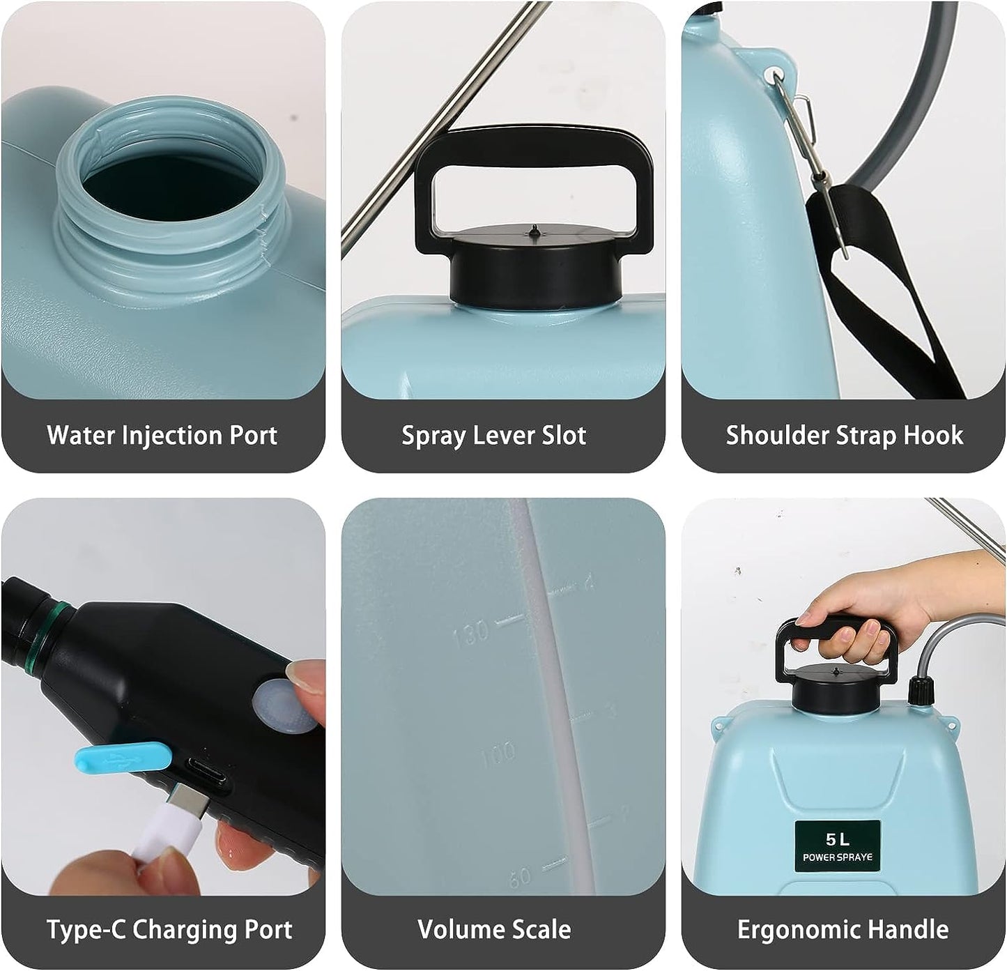 Electric Sprayer Plant Mister 5L