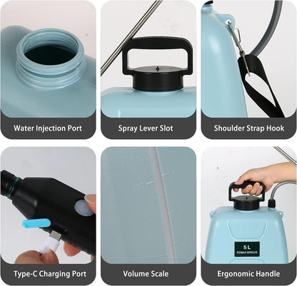 Electric Sprayer Plant Mister 5L