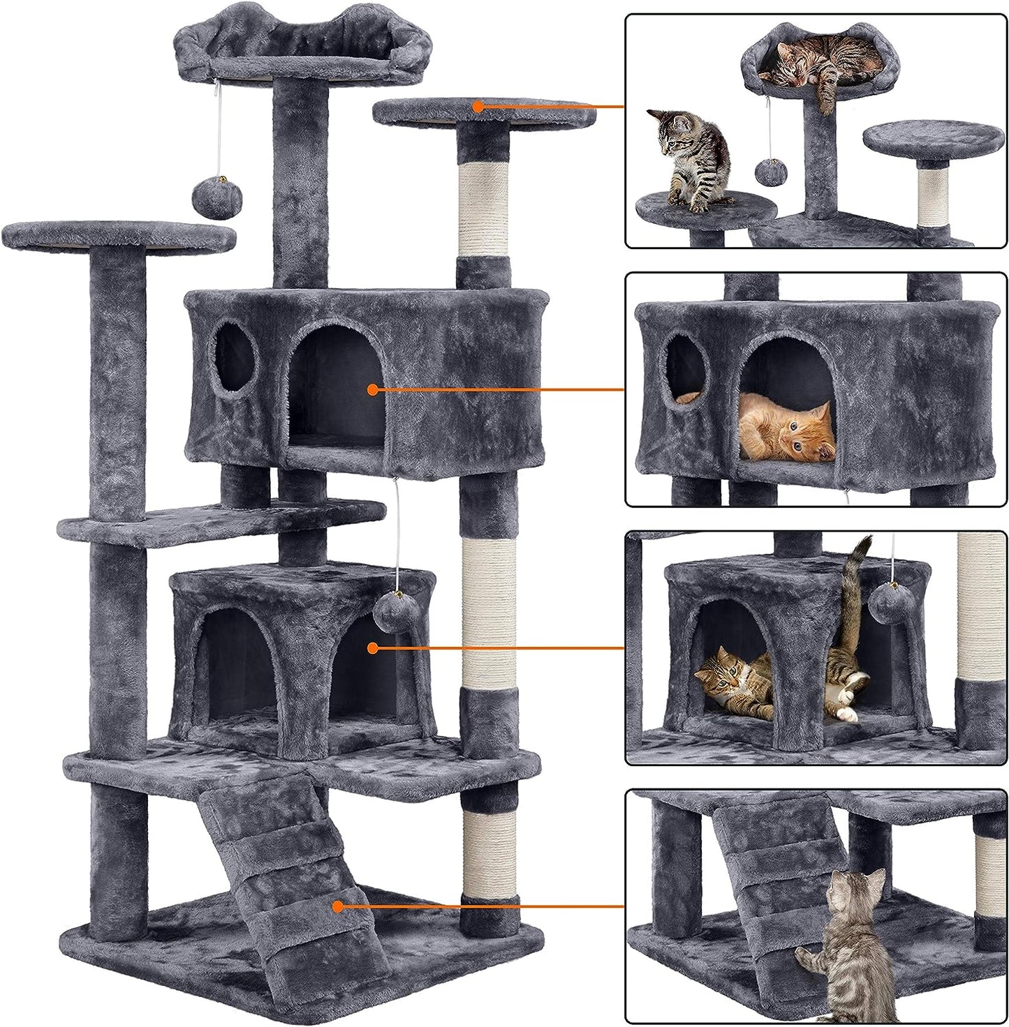 Cat Tree Scratching Post Scratcher Furniture Condo Tower Tree