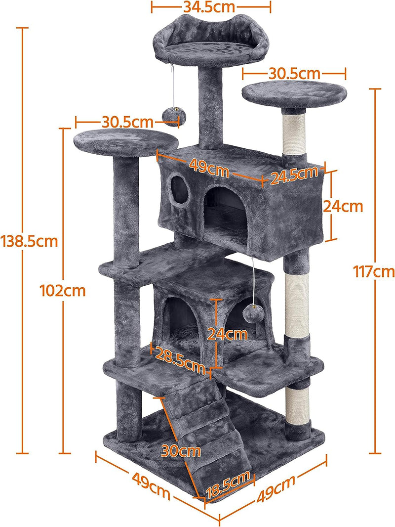 Cat Tree Scratching Post Scratcher Furniture Condo Tower Tree