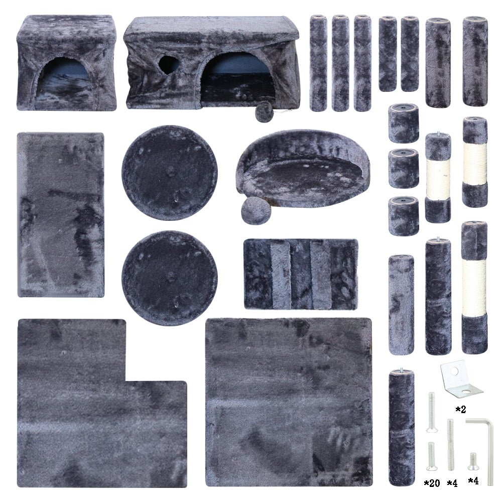 Cat Tree Scratching Post Scratcher Furniture Condo Tower Tree